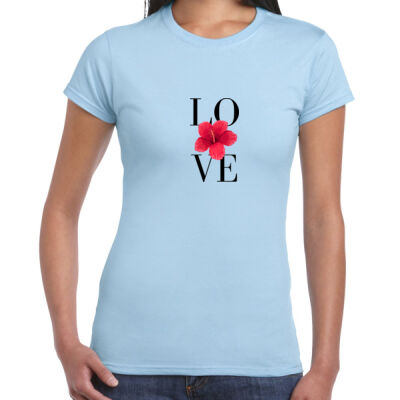 Love Tee  - Women's 'Gildan' Slim T-Shirt Thumbnail