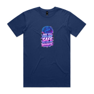Mental Health Streetwear  - Mens Staple Tee Thumbnail
